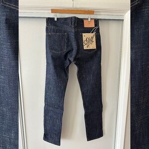 3Sixteen CT-102XN 15.4oz Classic Tapered in Natural Indigo size 34